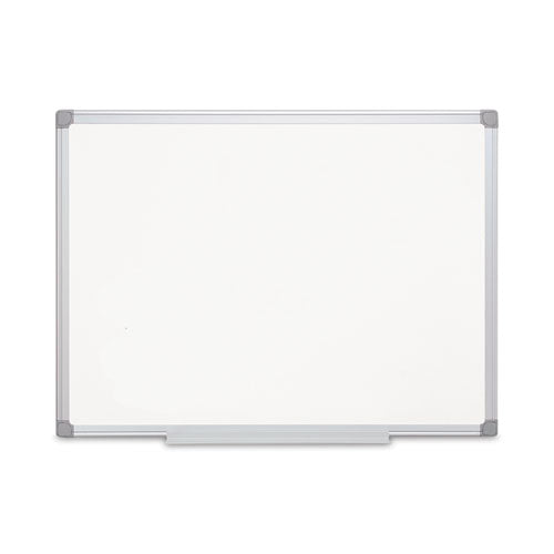 Image of MasterVision® Earth Silver Easy Clean Magnetic Dry Erase Boards, 48" x 36", White Surface, Satin Aluminum Frame