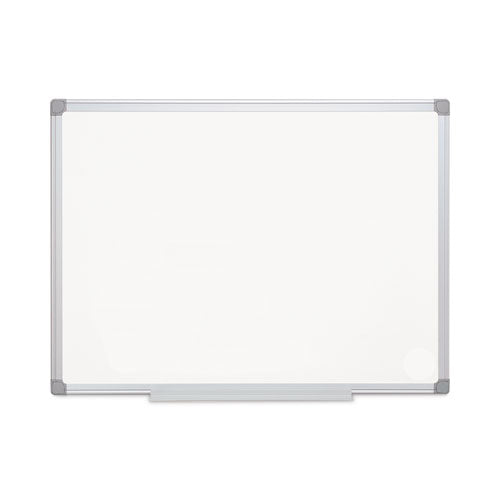 Image of MasterVision® Earth Gold Ultra Magnetic Dry Erase Boards, 36" x 48", White Surface, Satin Aluminum Frame
