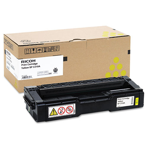 Image of Ricoh® 406347 Toner, 2,500 Page-Yield, Yellow