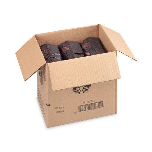 Image of Starbucks® Caffe Verona Bold Whole Bean Coffee, 1 lb Bag, 6/Carton