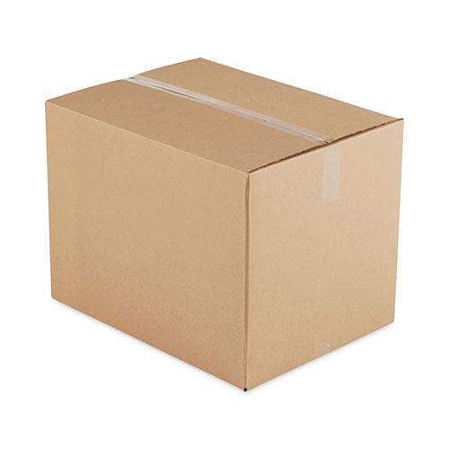 Image of Universal® Fixed-Depth Brown Corrugated Shipping Boxes, Regular Slotted Container (RSC), Small, 6" x 8" x 5", Brown Kraft, 25/Bundle