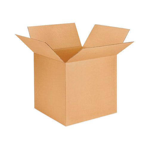 Image of Universal® Fixed-Depth Brown Corrugated Shipping Boxes, Regular Slotted Container (RSC), Small, 6" x 8" x 5", Brown Kraft, 25/Bundle