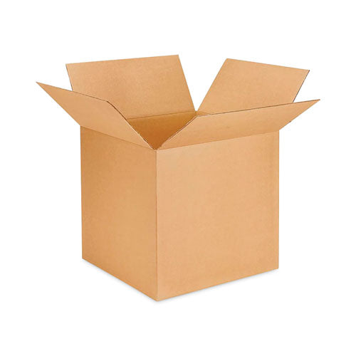 Image of Universal® Fixed-Depth Brown Corrugated Shipping Boxes, Regular Slotted Container (RSC), X-Large, 12" x 16" x 9", Brown Kraft, 25/Bundle