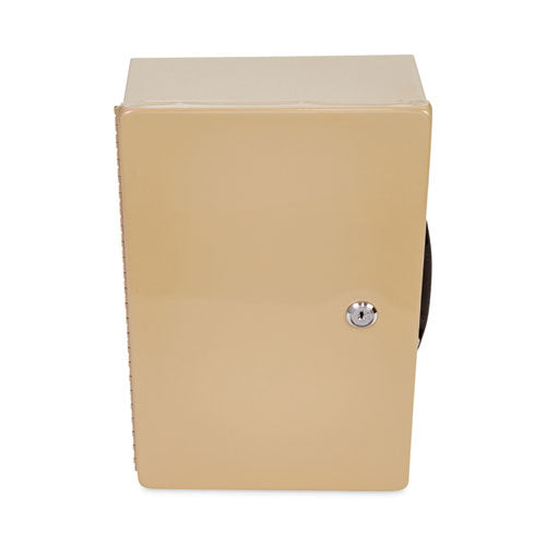 Image of CONTROLTEK® Heavy Duty Fire Retardant Box, 1 Compartment, 12.75 x 8.25 x 4, Sand