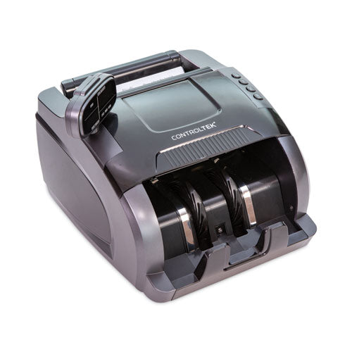 Image of CONTROLTEK® Bill Counter, 1,080 Bills/min, 11 x 10 x 6.8, Gray