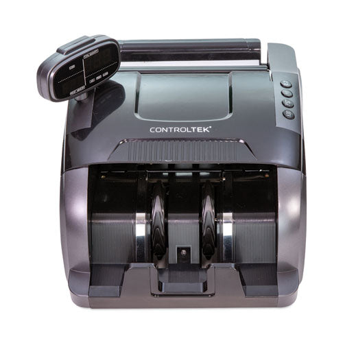 Image of CONTROLTEK® Bill Counter, 1,080 Bills/min, 11 x 10 x 6.8, Gray