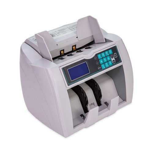 Image of CONTROLTEK® Bill Counter with Counterfeit Detection, 1,900 Bills/min, 10 x 13.6 x 11.6, White