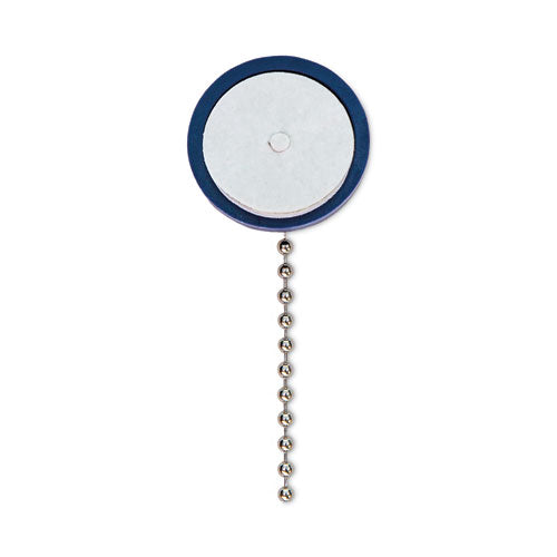 Image of CONTROLTEK® Antimicrobial Ballpoint Counter Pen, Medium 1 mm, Blue Ink, Blue Barrel