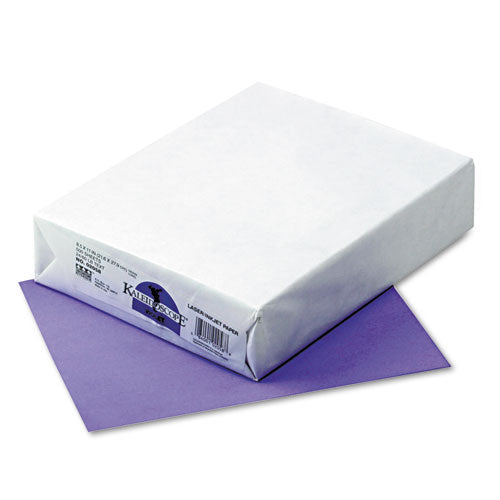 Image of Pacon® Kaleidoscope Multipurpose Colored Paper, 24 lb Bond Weight, 8.5 x 11, Violet, 500/Ream