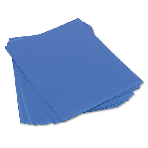 Image of Pacon® Tru-Ray Construction Paper, 76 lb Text Weight, 18 x 24, Blue, 50/Pack