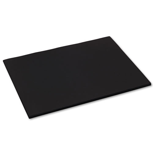 Image of Pacon® Tru-Ray Construction Paper, 76 lb Text Weight, 18 x 24, Black, 50/Pack