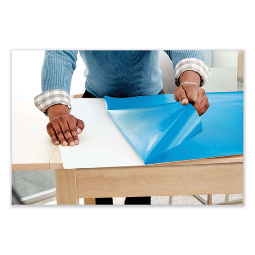 Image of Post-it® Dry Erase Surface, Laminate Film, 96" x 7 mil x 48", White
