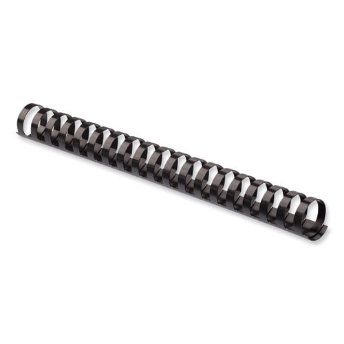 Image of Fellowes® Plastic Comb Bindings, 3/4" Diameter, 150 Sheet Capacity, Black, 25/Pack