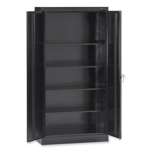 Image of Tennsco 72" High Standard Cabinet (Unassembled), 36w x 18d x 72h, Black