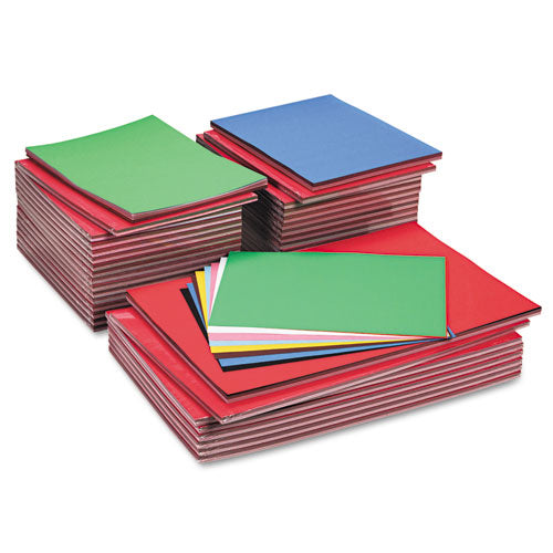Image of Pacon® Tru-Ray Construction Paper, 76 lb Text Weight, Assorted, Assorted, 100 Sheets/Pack, 20 Packs/Carton