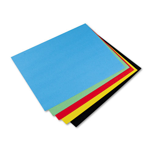 Image of Pacon® Four-Ply Railroad Board, 22 X 28, Assorted, 25/carton