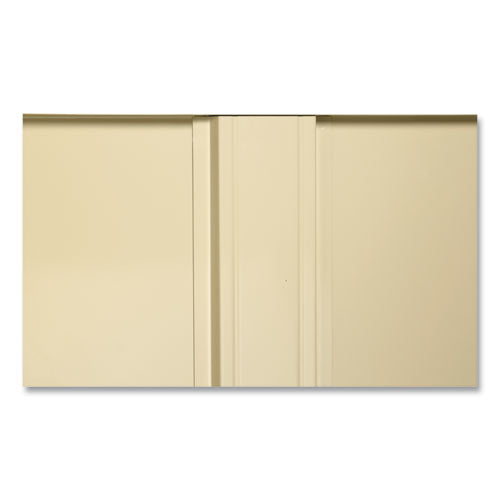 Image of Tennsco 78" High Deluxe Cabinet, 36w X 18d X 78h, Light Gray