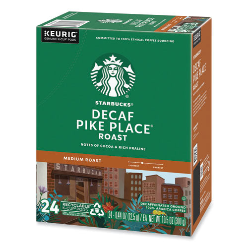 Image of Starbucks® Pike Place Decaf Coffee K-Cups, 96/carton