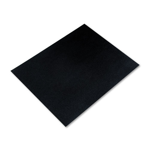 Image of Pacon® Four-Ply Railroad Board, 22 X 28, Black, 25/carton
