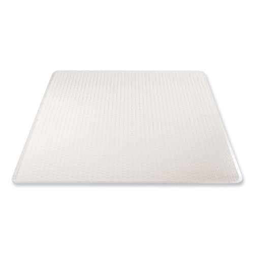 Image of deflecto® Execumat All Day Use Chair Mat For High Pile Carpet, 46 X 60, Rectangular, Clear
