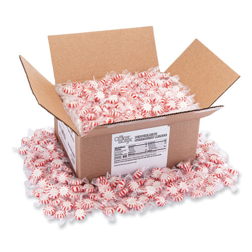 Image of Office Snax® Candy Assortments, Peppermint Candy, 5 lb Box