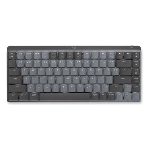 Image of Logitech® MX Mechanical Wireless Illuminated Performance Keyboard, Mini, Graphite