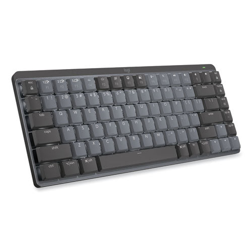 Image of Logitech® MX Mechanical Wireless Illuminated Performance Keyboard, Mini, Graphite