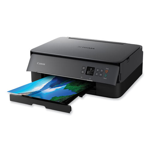 Image of Canon® PIXMA TS6420aBK Wireless All-in-One Inkjet Printer, Copy/Print/Scan