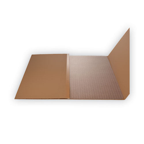 Image of deflecto® Duramat Moderate Use Chair Mat For Low Pile Carpet, 36 X 48, Rectangular, Clear