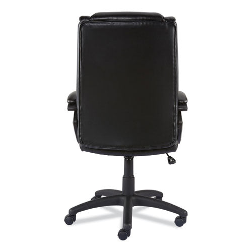 Image of Alera® Alera Brosna Series Mid-Back Task Chair, Supports Up to 250 lb, 18.15" to 21.77 Seat Height, Black Seat/Back, Black Base