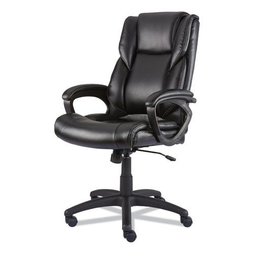 Image of Alera® Alera Brosna Series Mid-Back Task Chair, Supports Up to 250 lb, 18.15" to 21.77 Seat Height, Black Seat/Back, Black Base