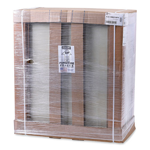 Image of Alera® Assembled 42" High Heavy-Duty Welded Storage Cabinet, Two Adjustable Shelves, 36w X 18d, Putty