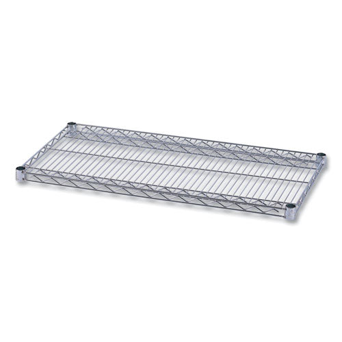 Image of Alera® Industrial Wire Shelving Extra Wire Shelves, 36w X 18d, Silver, 2 Shelves/carton