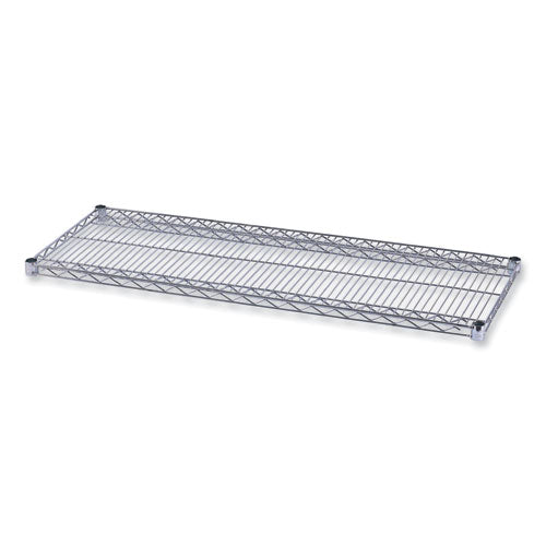 Image of Alera® Industrial Wire Shelving Extra Wire Shelves, 48w X 18d, Silver, 2 Shelves/carton