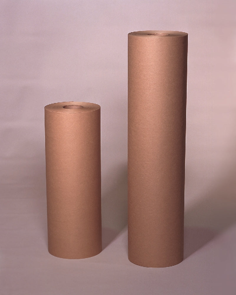 Image of Kraft Paper Roll, 9" Diameter, 36" Wide, 50 lb Basis Weight