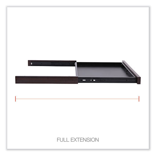 Image of Alera® Alera Valencia Series Center Drawer, Laminate, 24.5w x 15d x 2h, Mahogany