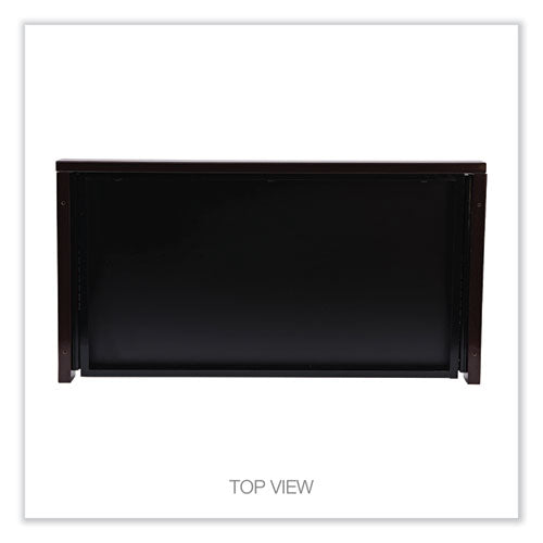 Image of Alera® Alera Valencia Series Center Drawer, Laminate, 24.5w x 15d x 2h, Mahogany