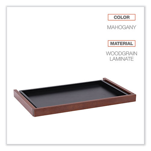 Image of Alera® Alera Valencia Series Center Drawer, Laminate, 24.5w x 15d x 2h, Medium Cherry