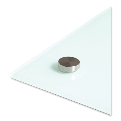 Image of U Brands Glass Dry Erase Board, 72" x 48" (Actual Size: 70" x 47"), White Surface