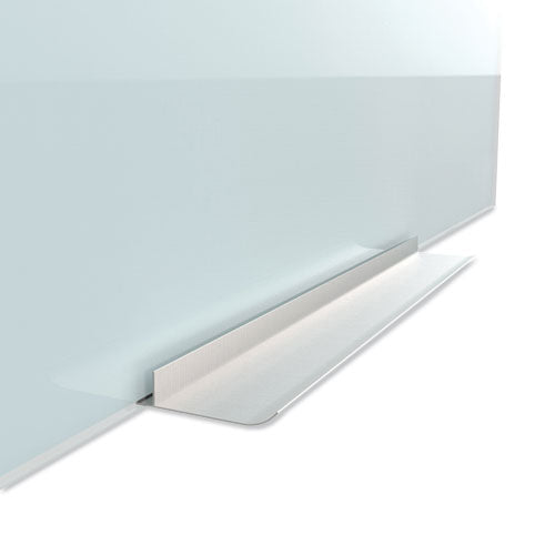 Image of U Brands Glass Dry Erase Board, 96" x 48" (Actual Size: 95" x 47"), White Surface