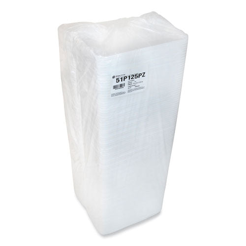 Image of Pactiv Evergreen Supermarket Tray, #25PZ, 15 x 8 x 1.25, White, Foam, 200/Carton