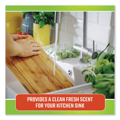 Image of CLR PRO® Fresh and Clean Garbage Disposal, Fresh Scent, 5 Pods/Pack, 6 Packs/Carton