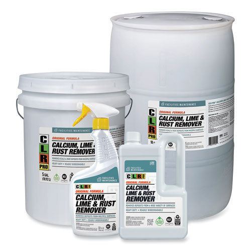 Image of CLR PRO® Calcium, Lime and Rust Remover, 32 oz Spray Bottle, 6/Carton