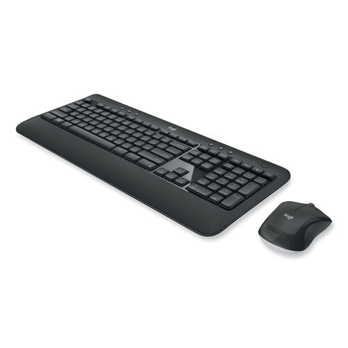 Image of Logitech® Mk540 Wireless Combo, 2.4 Ghz Frequency/30 Ft Wireless Range, Black