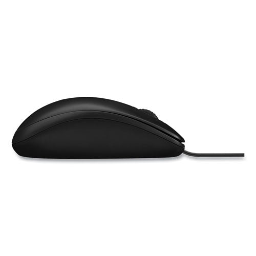 Image of Logitech® M100 Corded Optical Mouse, Usb 2.0, Left/right Hand Use, Black