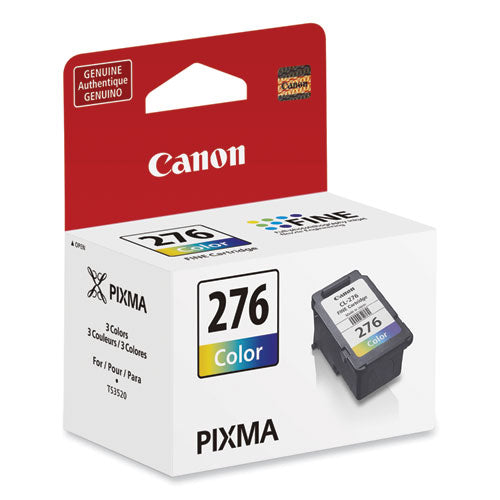 Image of Canon® 4988C001 (CL-276) Chromalife100 Ink, 180 Page-Yield, Tri-Color