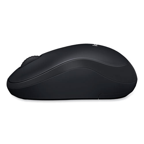 Image of Logitech® M185 Wireless Mouse, 2.4 Ghz Frequency/30 Ft Wireless Range, Left/right Hand Use, Black