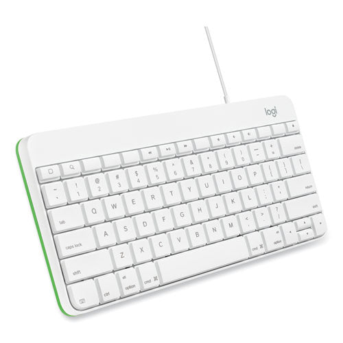 Image of Logitech® Wired Keyboard for iPad, Apple Lightning, White