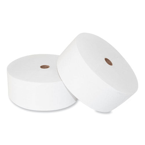Image of Morcon Tissue Small Core Bath Tissue, Septic Safe, 2-Ply, White, 1,200 Sheets/Roll, 12 Rolls/Carton