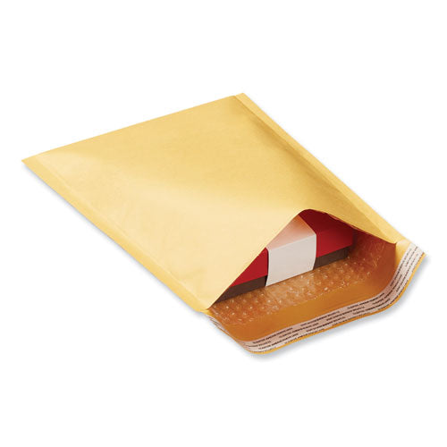 Image of Universal® Peel Seal Strip Cushioned Mailer, #6, Extension Flap, Self-Adhesive Closure, 12.5 x 19, 25/Carton